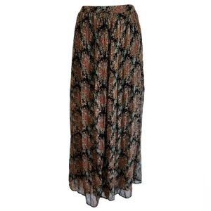 Bohemian Festival Coachella Stagecoach High-waist Maxi Skirt